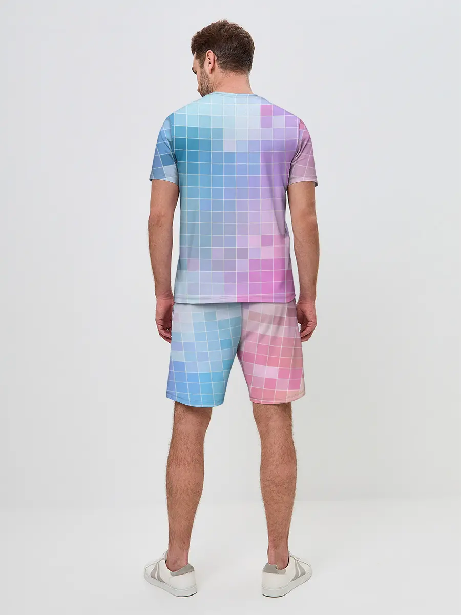 Мужской костюм с шортами / Minecraft