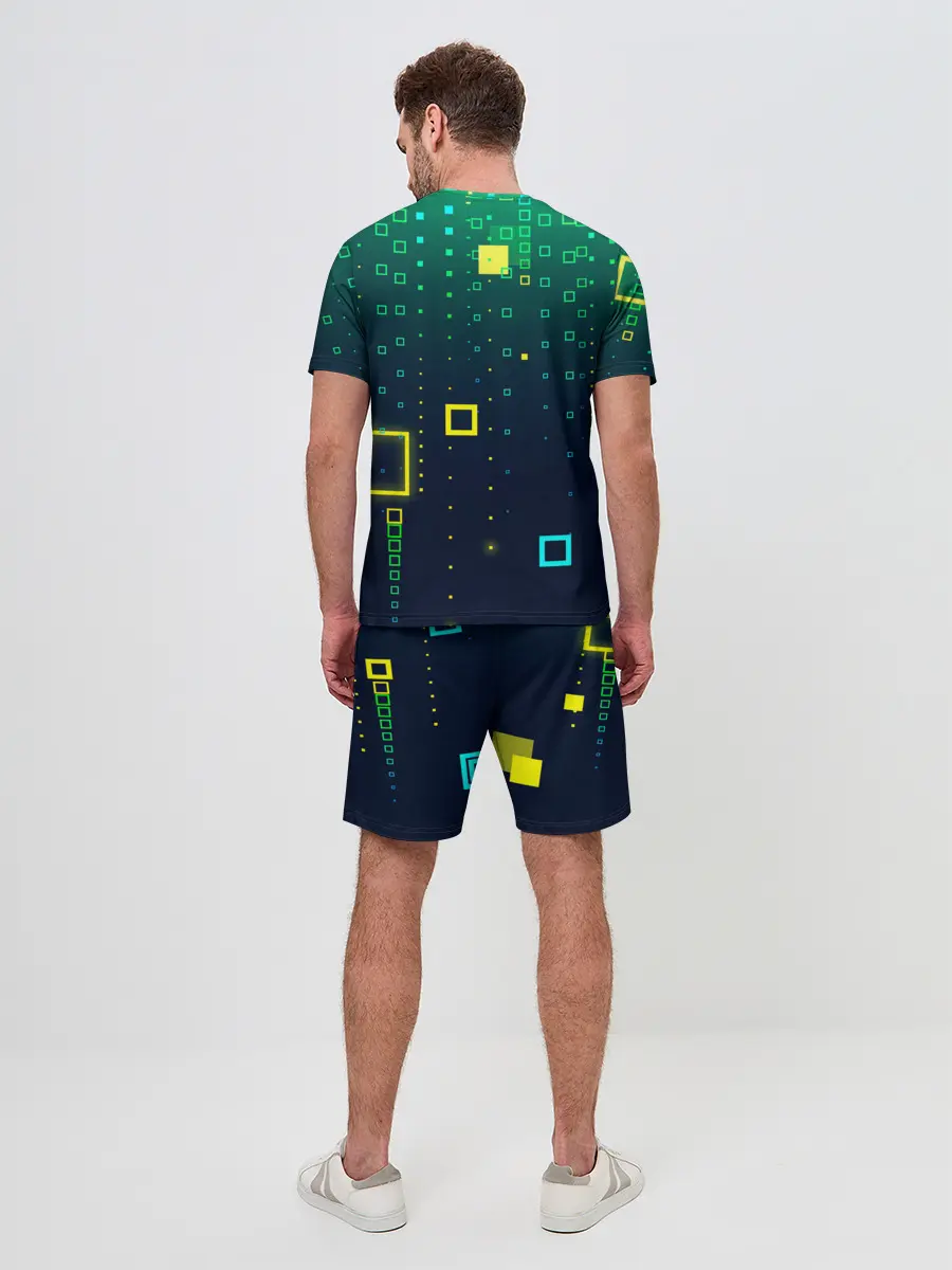 Мужской костюм с шортами / Minecraft