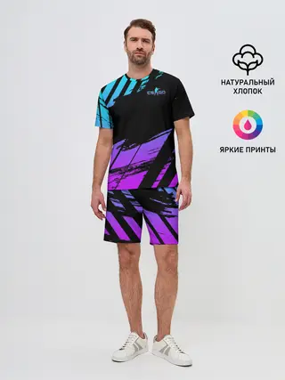 Мужской костюм с шортами / Counter-Strike