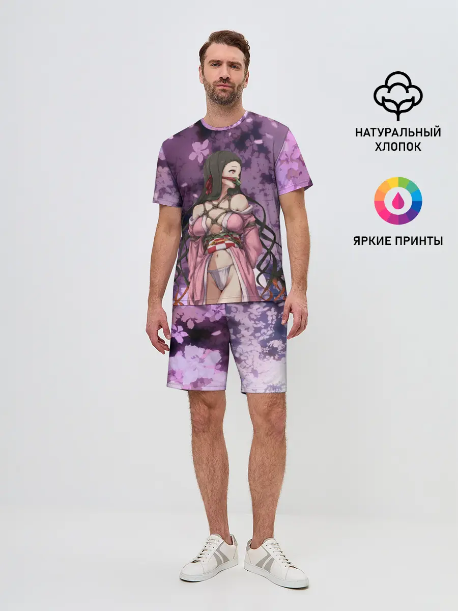 Мужской костюм с шортами / Незуко