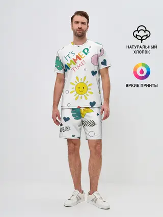 Мужской костюм с шортами / summer time