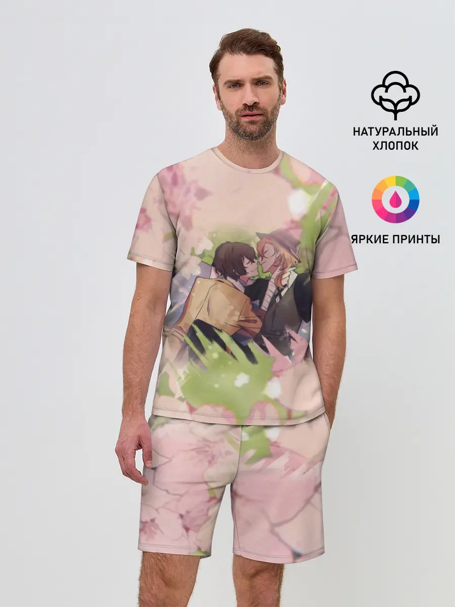 Мужской костюм с шортами / Дазай и Чуя