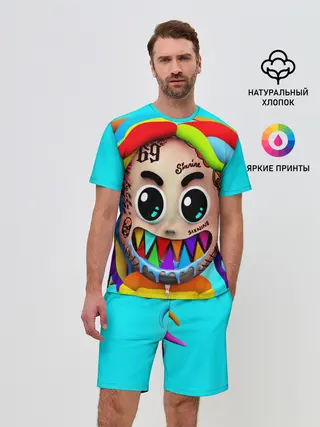 Мужской костюм с шортами / 6IX9INE