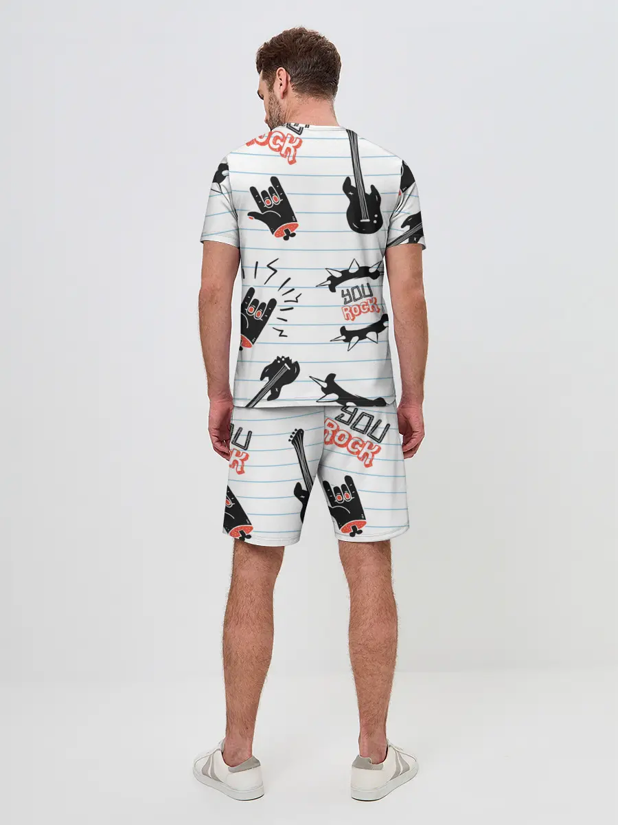 Мужской костюм с шортами / Ты рокер