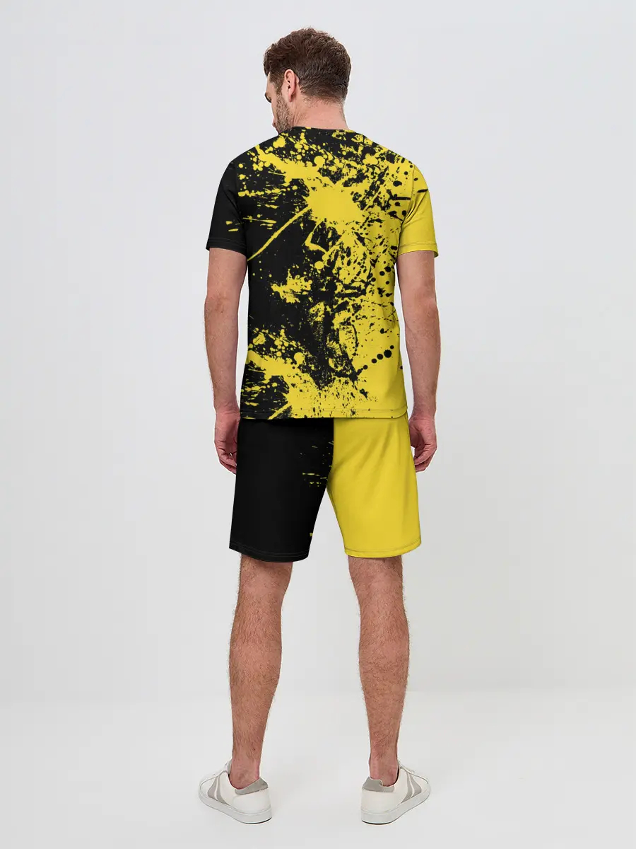 Мужской костюм с шортами / Ночное солнце