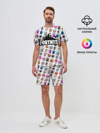 Мужской костюм с шортами / FORTNITE