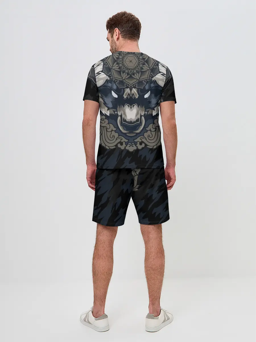 Мужской костюм с шортами / Зверь