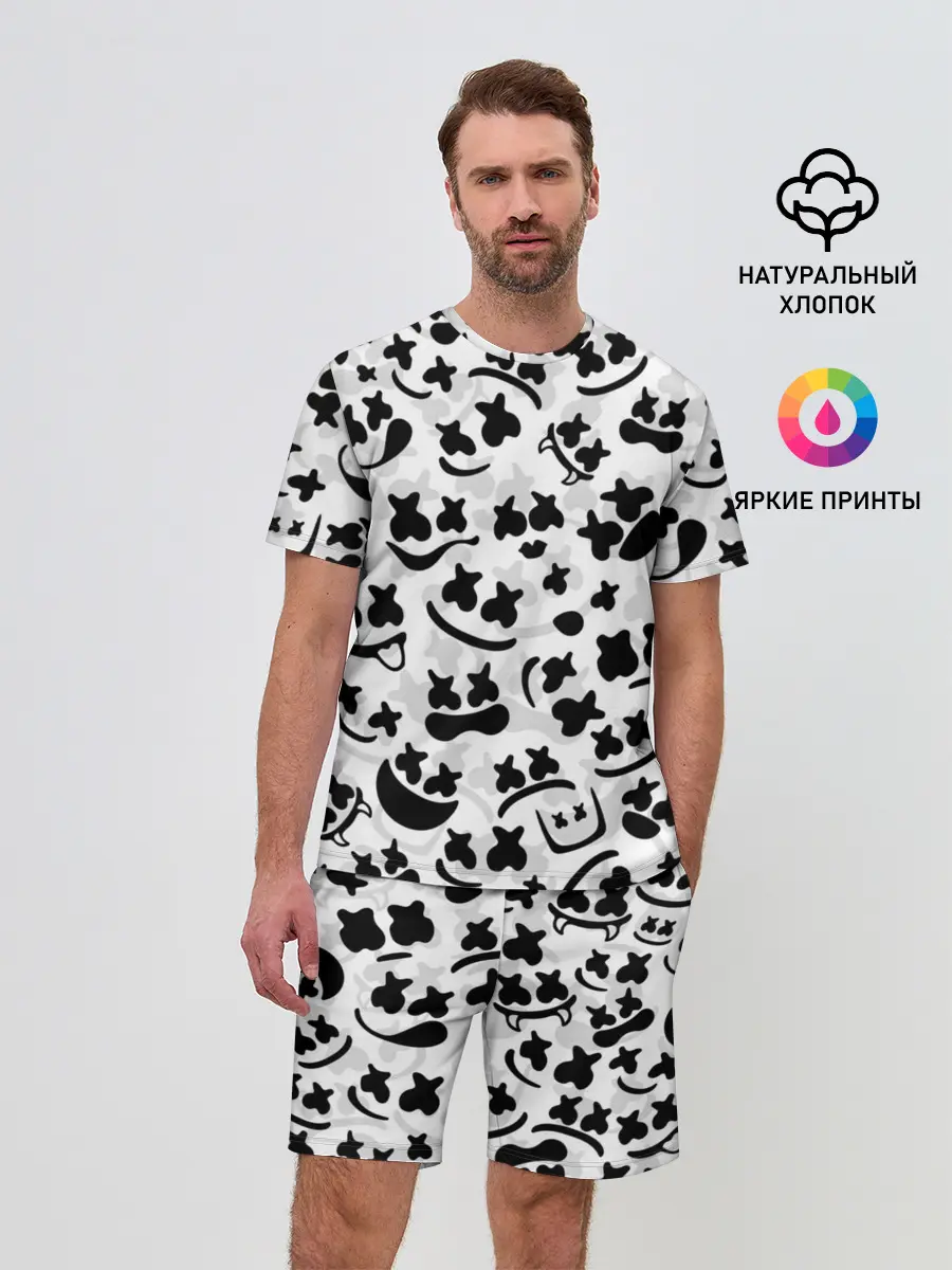 Мужской костюм с шортами / MARSHMELLO FACE