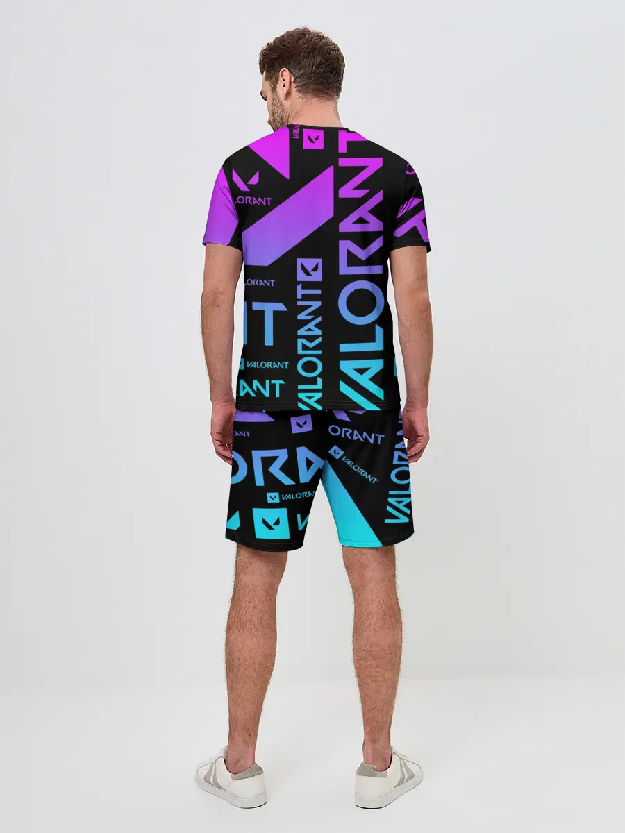 Мужской костюм с шортами / Valorant