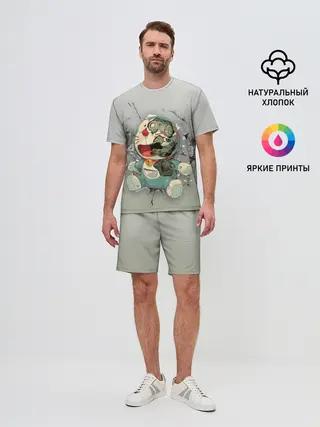 Мужской костюм с шортами / Doraeman