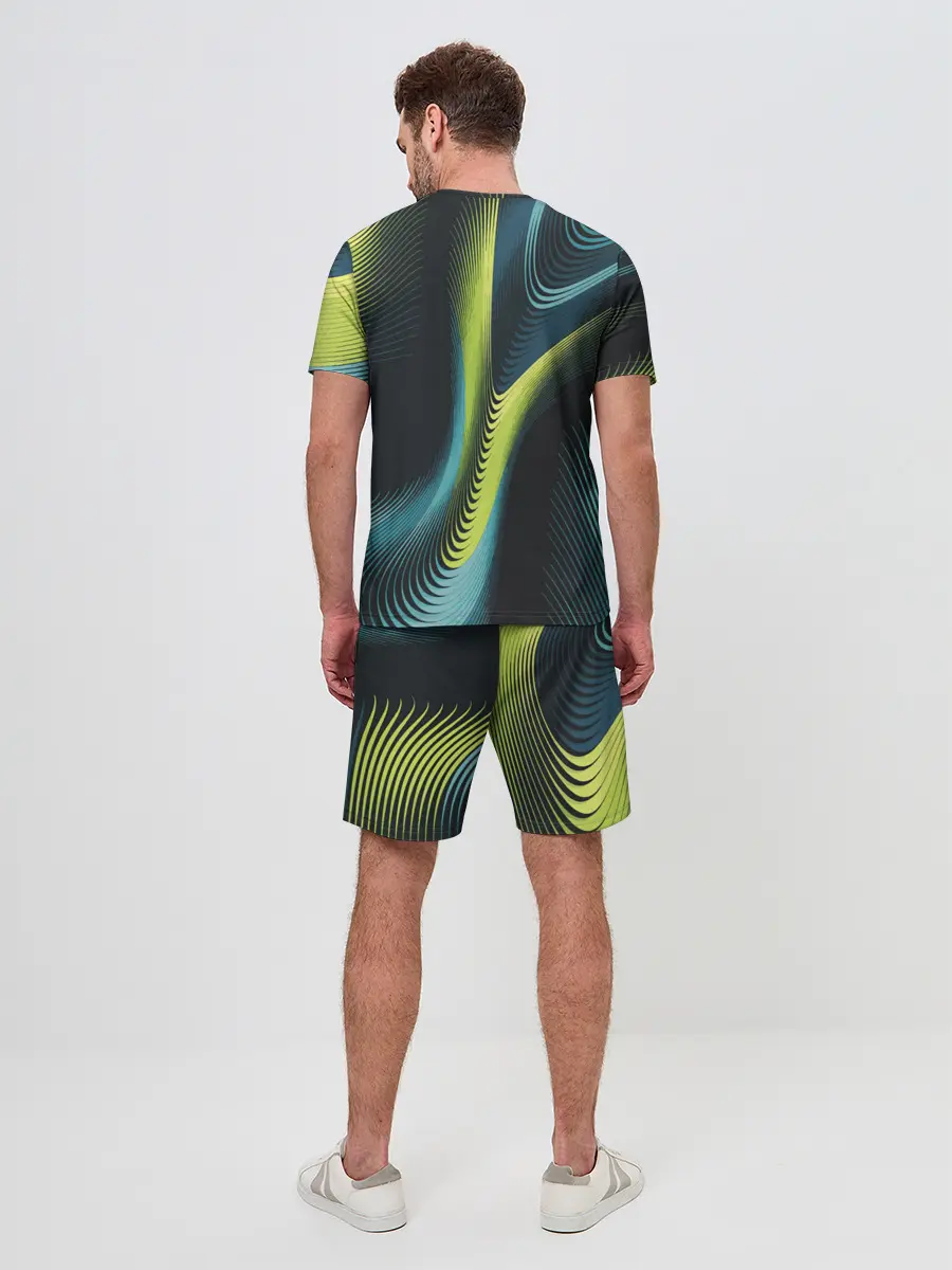 Мужской костюм с шортами / Wave