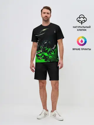 Мужской костюм с шортами / VALORANT VIPER