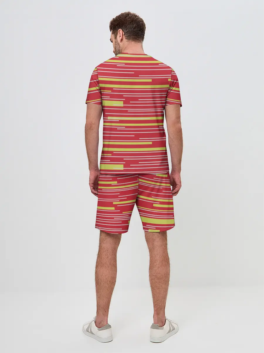 Мужской костюм с шортами / Логотип Юные титаны, вперед!