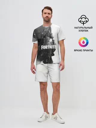 Мужской костюм с шортами / Fortnite