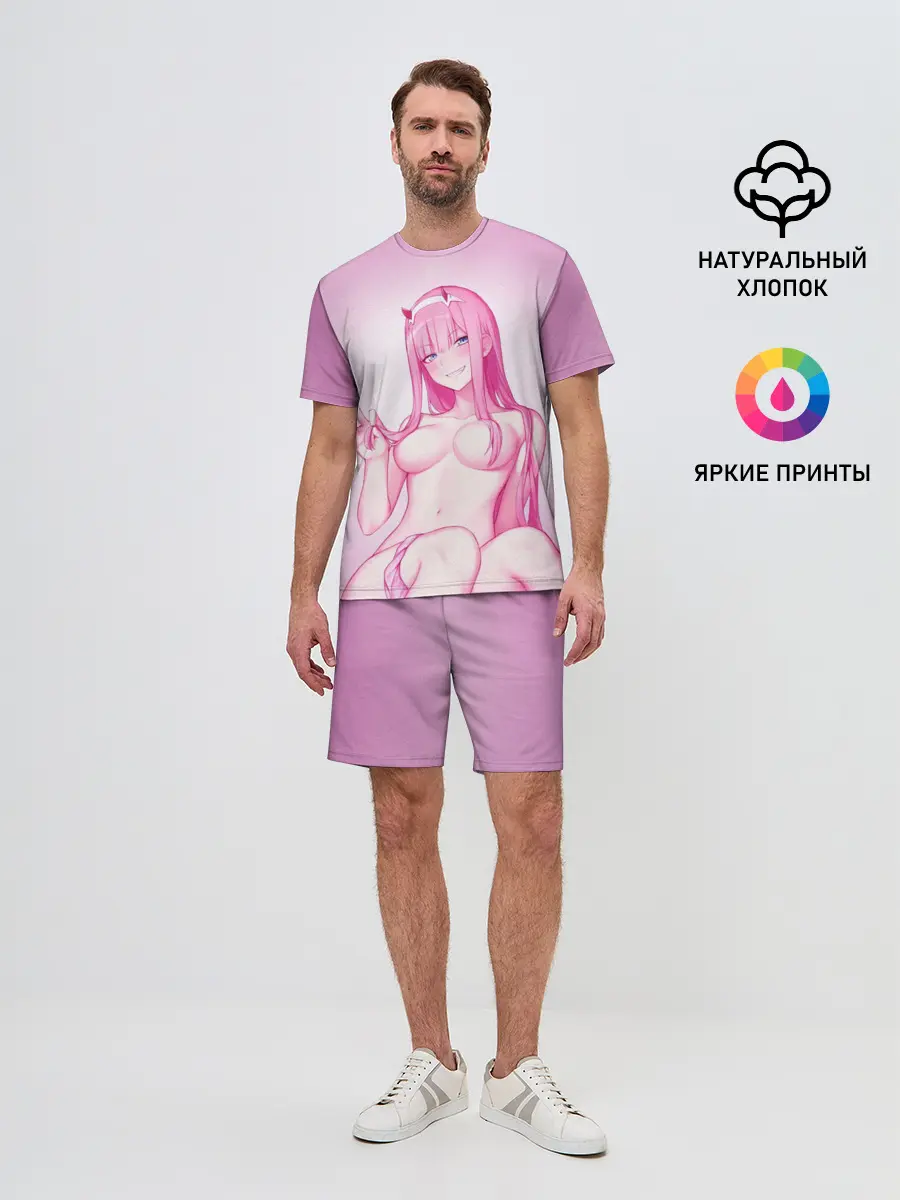 Мужской костюм с шортами / ноль два голенькая