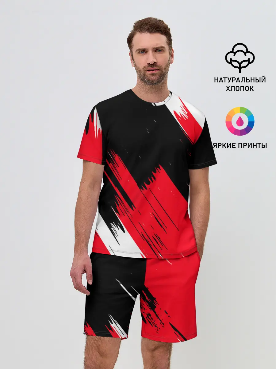 Мужской костюм с шортами / ТЕКСТУРА.