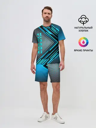 Мужской костюм с шортами / Russia