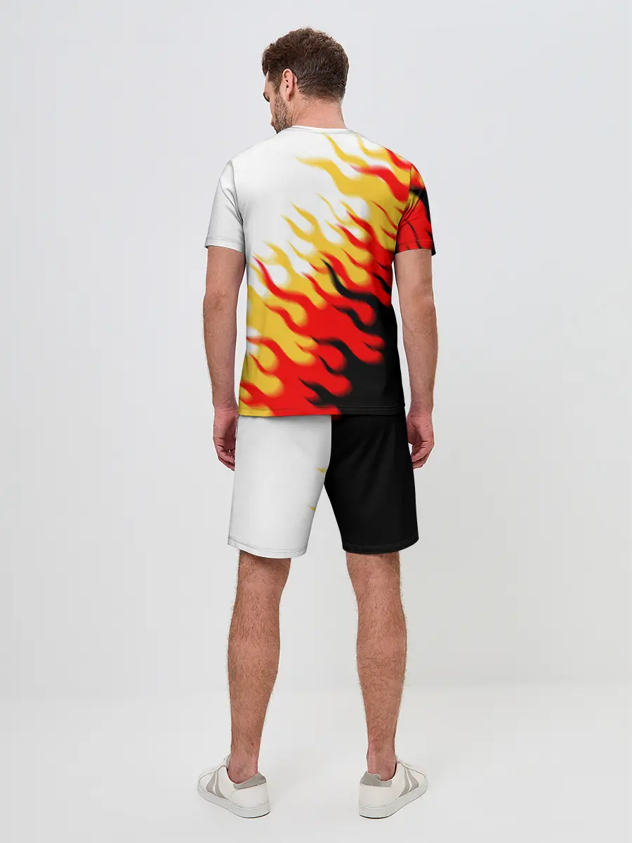 Мужской костюм с шортами / ОГОНЬ.