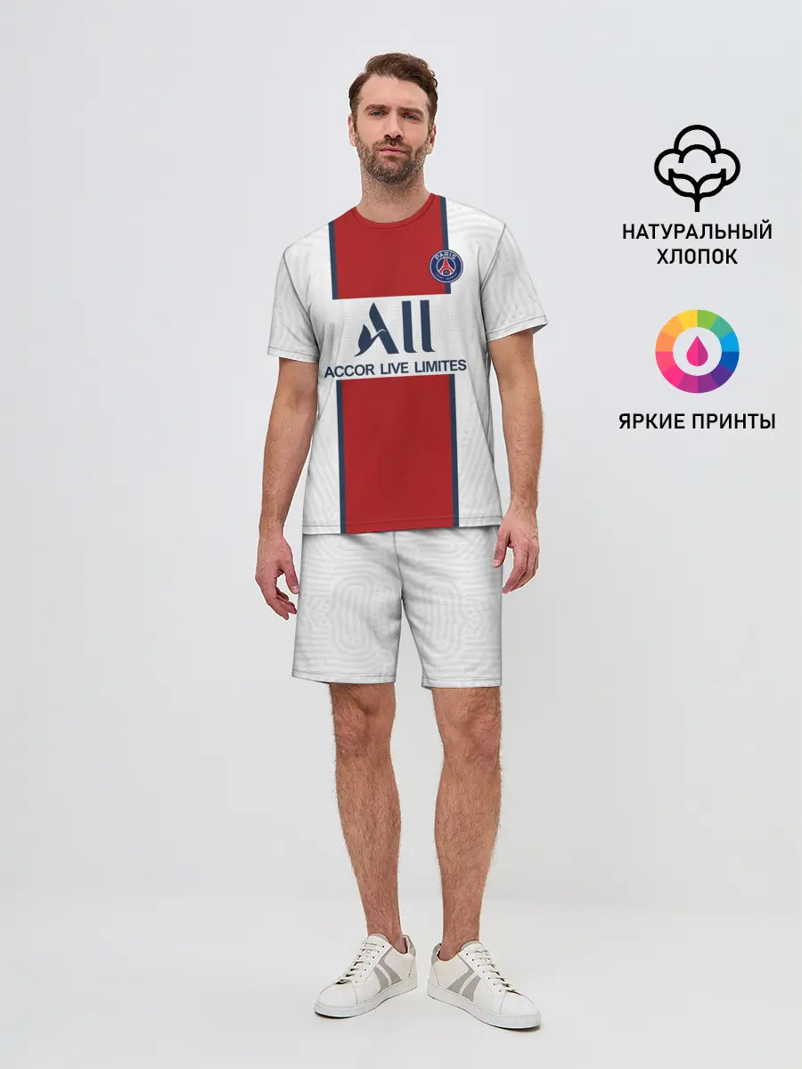 Мужской костюм с шортами / PSG away 20-21