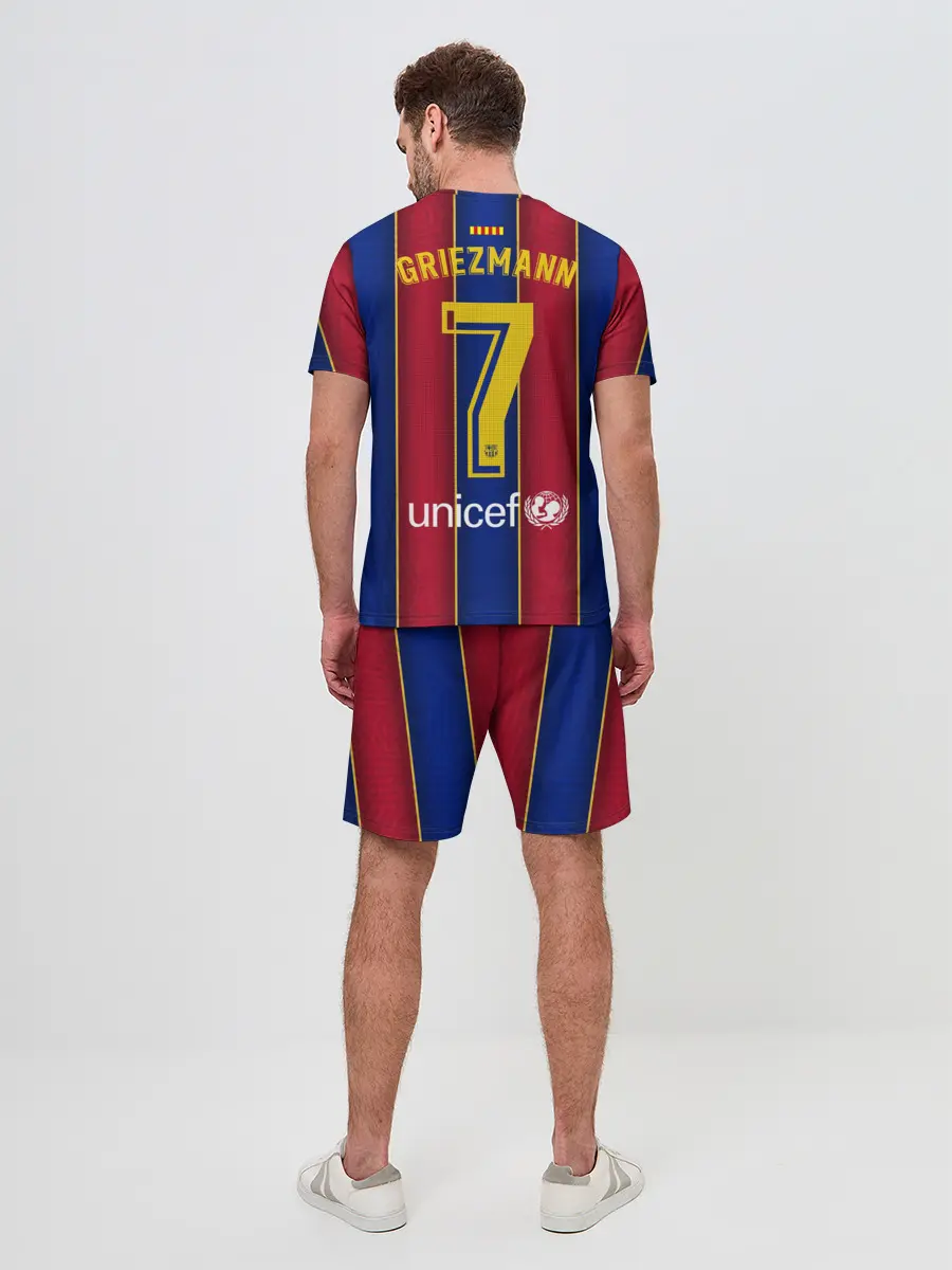 Мужской костюм с шортами / Griezmann home 20-21