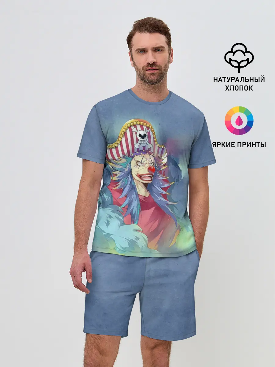 Мужской костюм с шортами / Клоун Багги