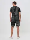 Мужской костюм с шортами / Stone | Black