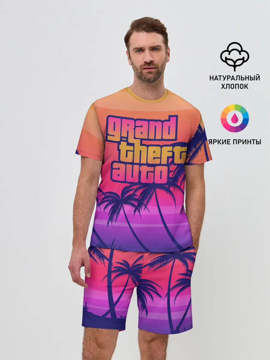 Мужской костюм с шортами / GTA