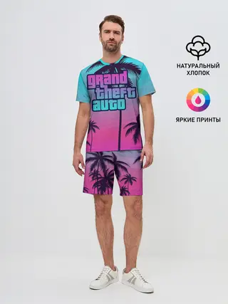 Мужской костюм с шортами / GTA