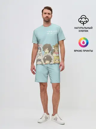 Мужской костюм с шортами / Ученик Чудовища персонажи