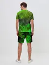 Мужской костюм с шортами / ЗЕЛЁНЫЙ ОГОНЬ