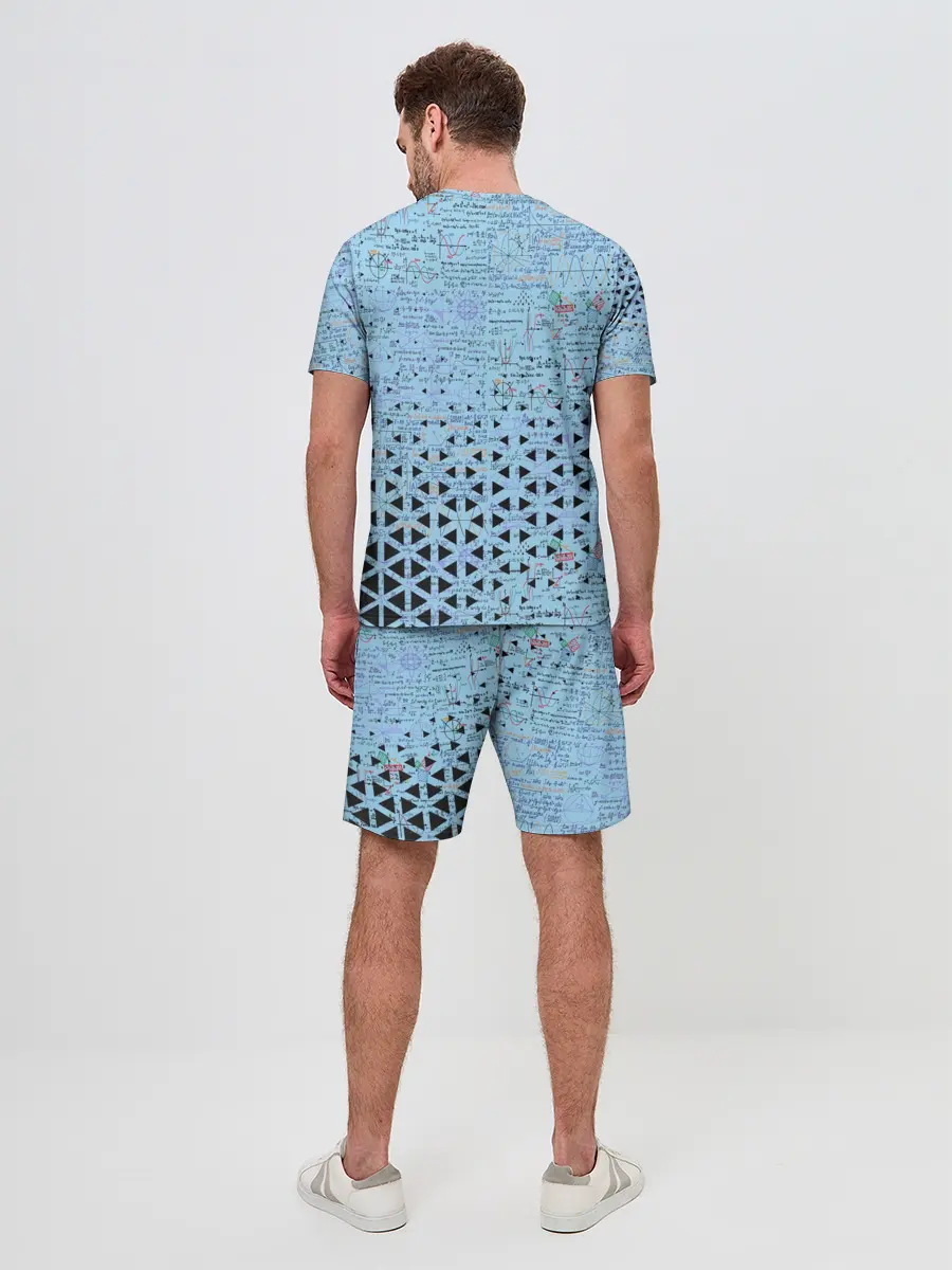 Мужской костюм с шортами / Математика