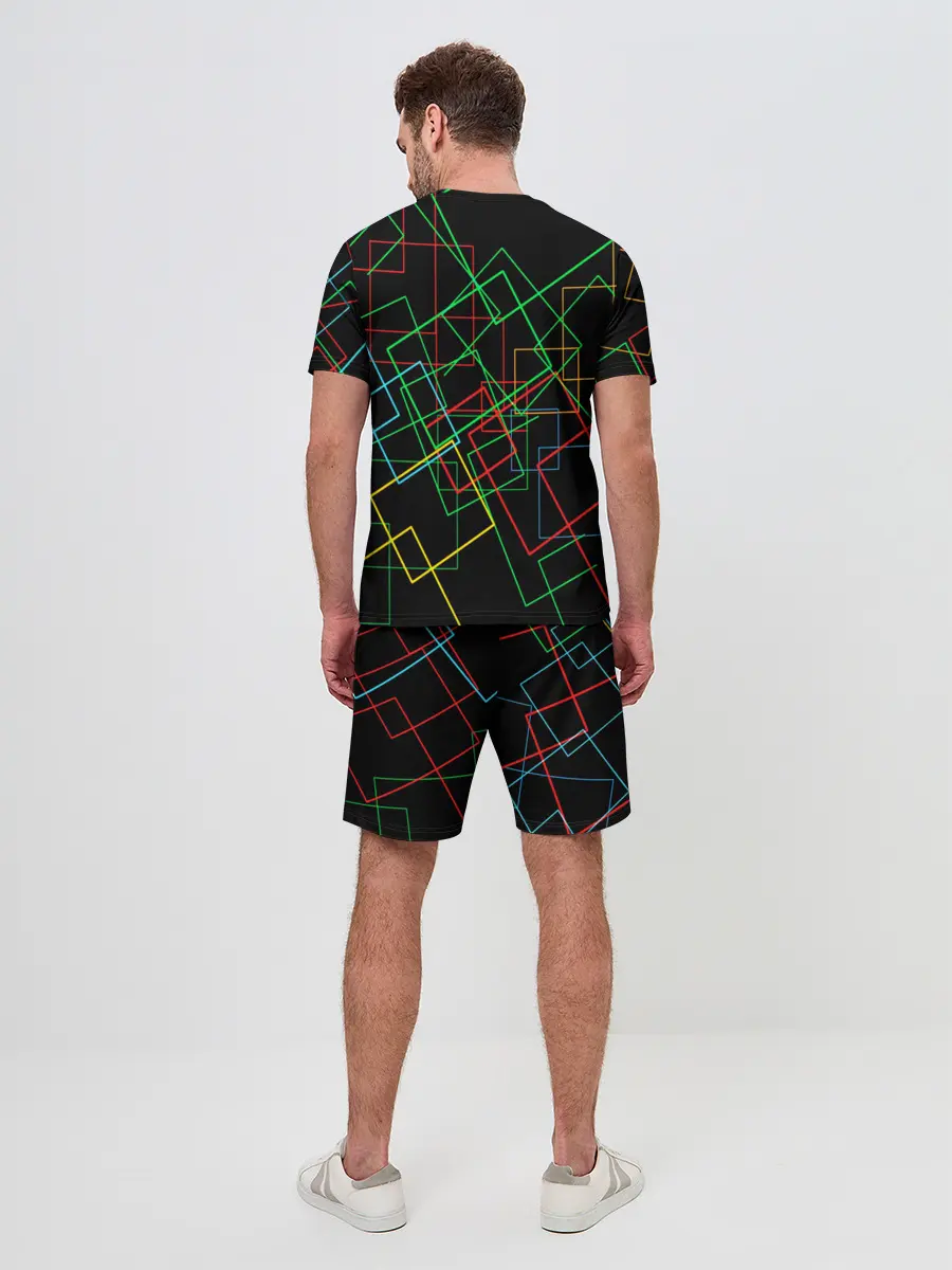 Мужской костюм с шортами / BACKGROUND NEON