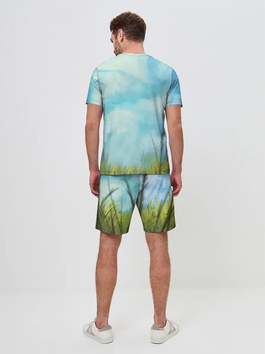 Мужской костюм с шортами / Cloud ART