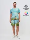 Мужской костюм с шортами / Cloud ART