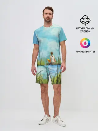 Мужской костюм с шортами / Cloud ART