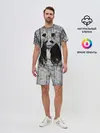 Мужской костюм с шортами / Грустная Панда