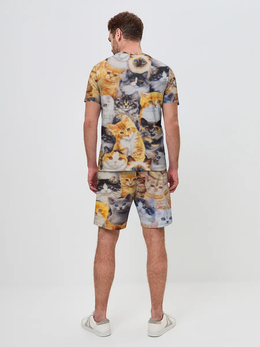 Мужской костюм с шортами / КОТЯТКИ