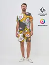 Мужской костюм с шортами / КОТЫ