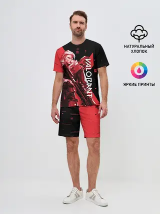 Мужской костюм с шортами / VALORANT