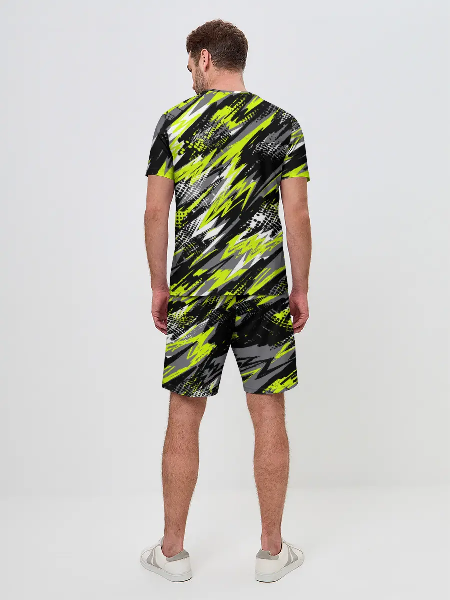 Мужской костюм с шортами / Спортивный стиль