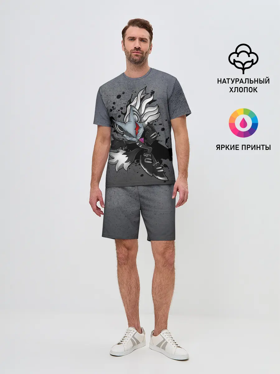 Мужской костюм с шортами / Cat Sonic