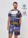 Мужской костюм с шортами / Pubg