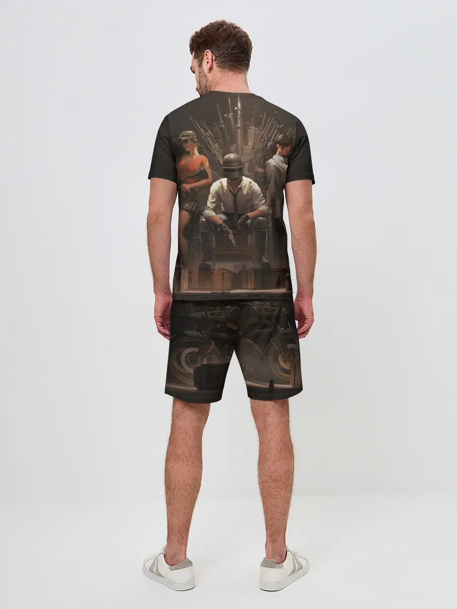 Мужской костюм с шортами / Pubg Mobile