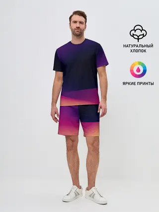 Мужской костюм с шортами / ABSTRACT