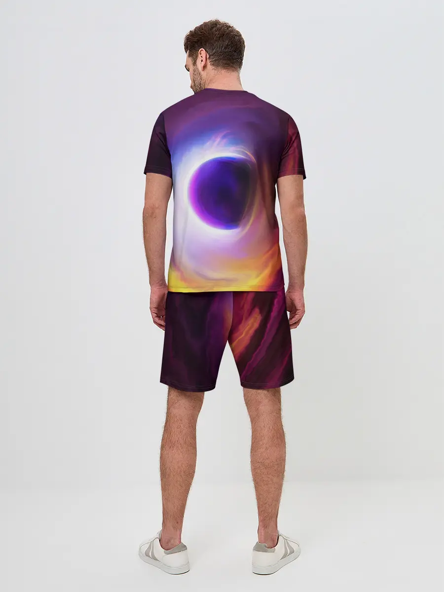 Мужской костюм с шортами / ЧЁРНАЯ ДЫРА