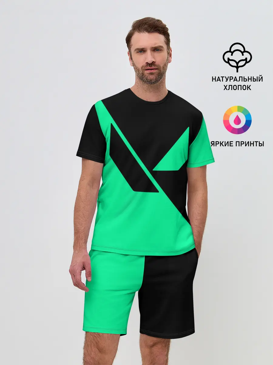 Мужской костюм с шортами / VALORANT