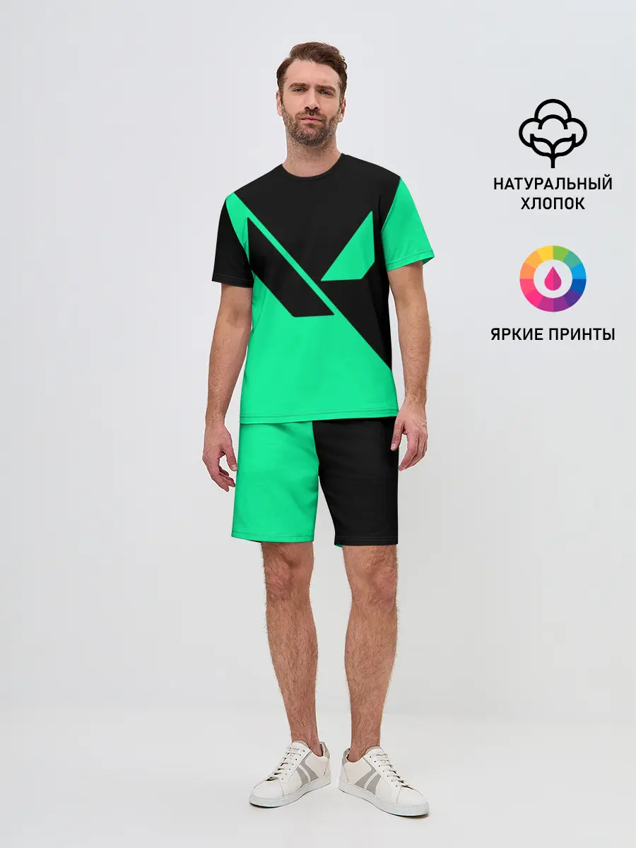 Мужской костюм с шортами / VALORANT