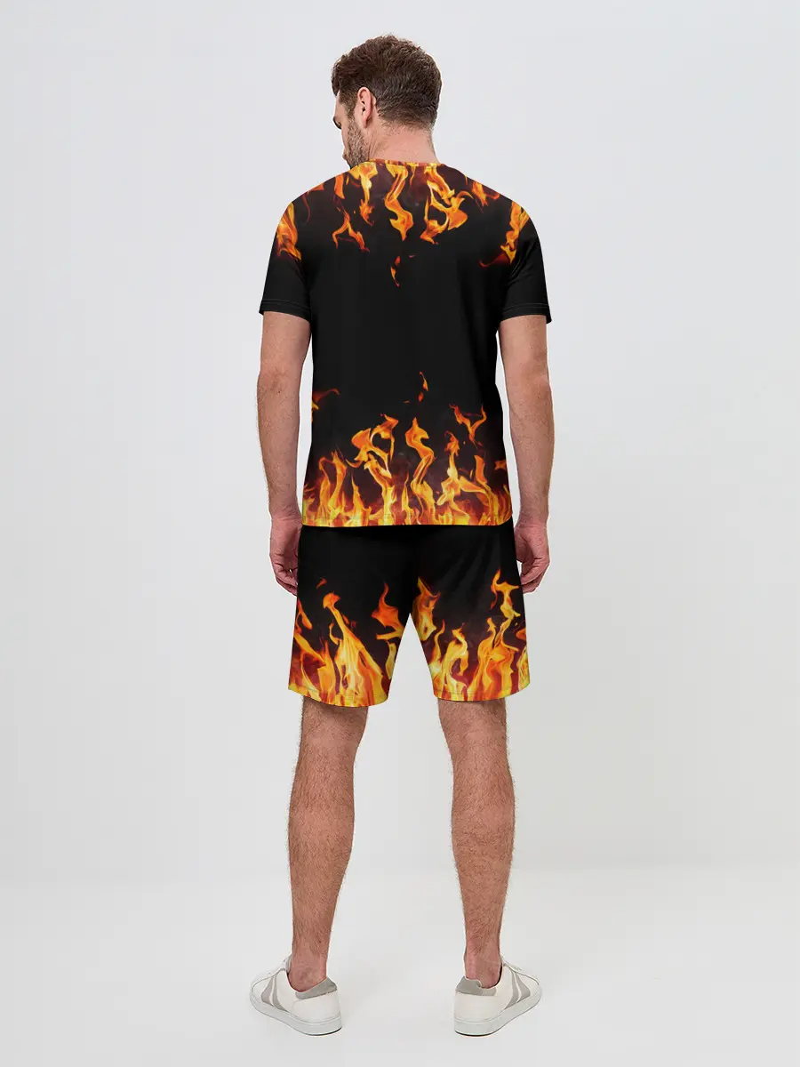 Мужской костюм с шортами / FIRE | ОГОНЬ