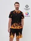 Мужской костюм с шортами / FIRE | ОГОНЬ