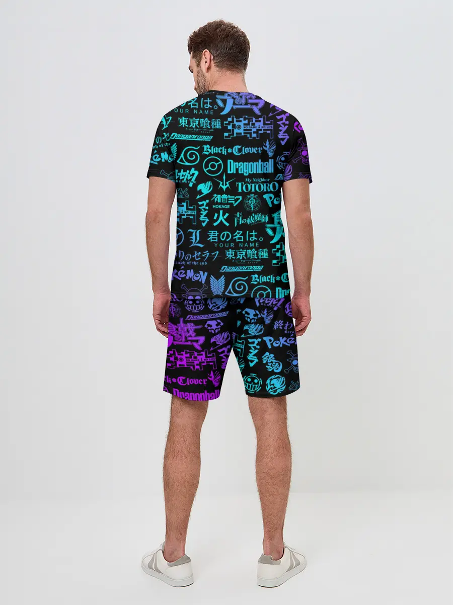 Мужской костюм с шортами / ЛОГОТИПЫ АНИМЕ | ANIME LOGO